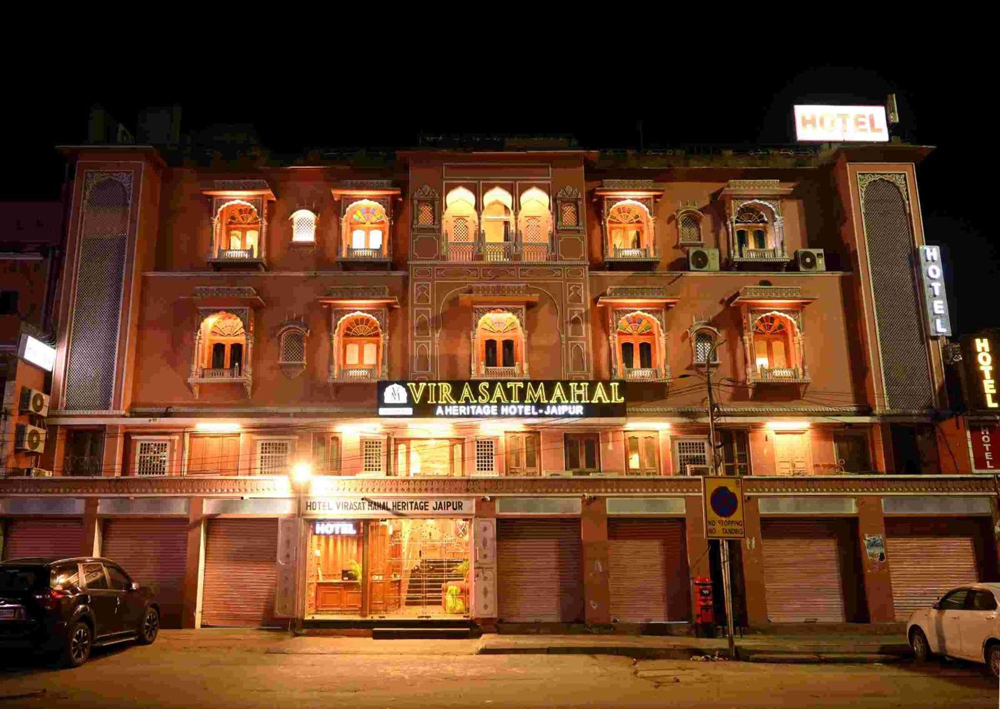 Virasat Mahal Heritage Hotel-Jaipur City Center מראה חיצוני תמונה