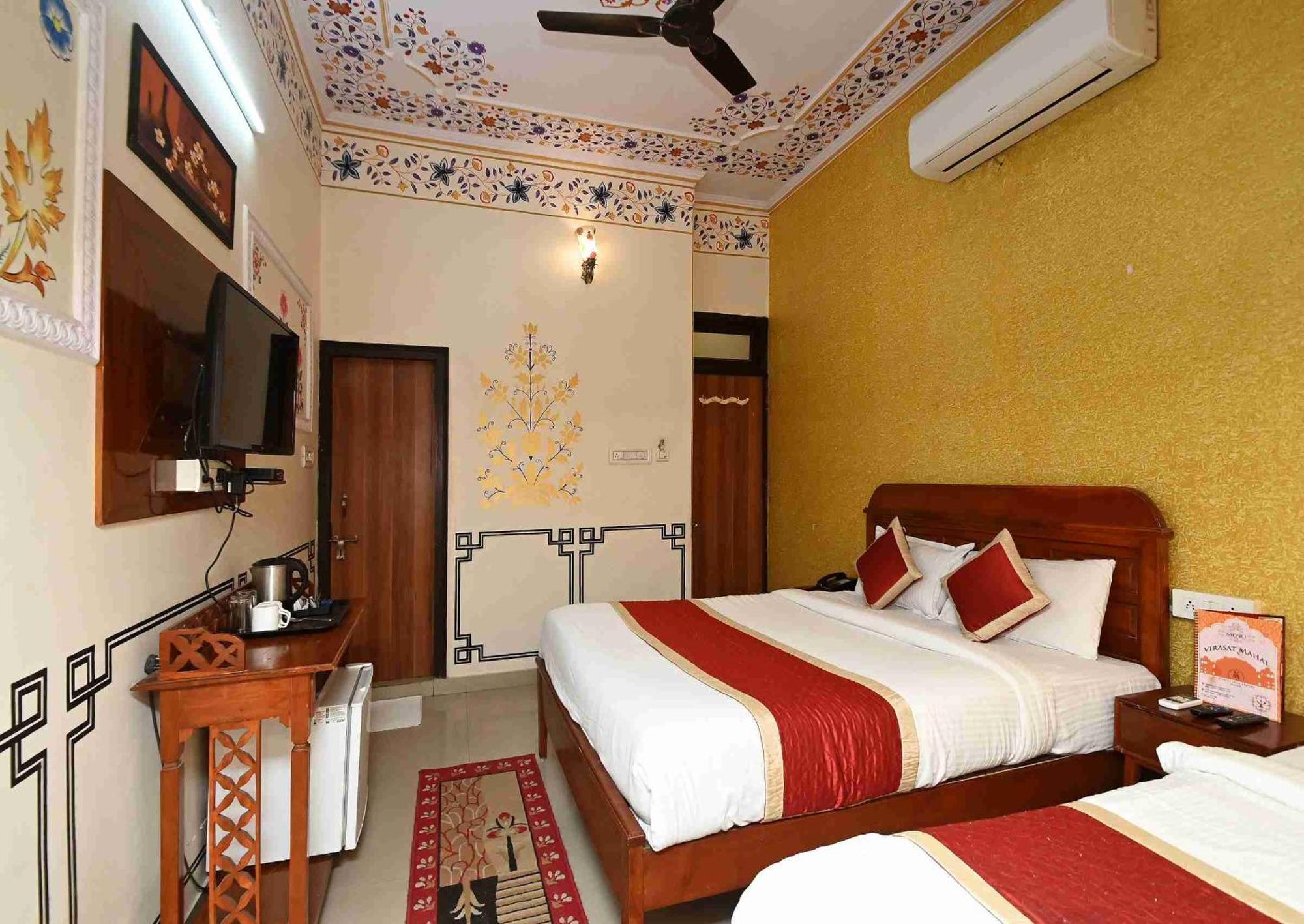 Virasat Mahal Heritage Hotel-Jaipur City Center מראה חיצוני תמונה