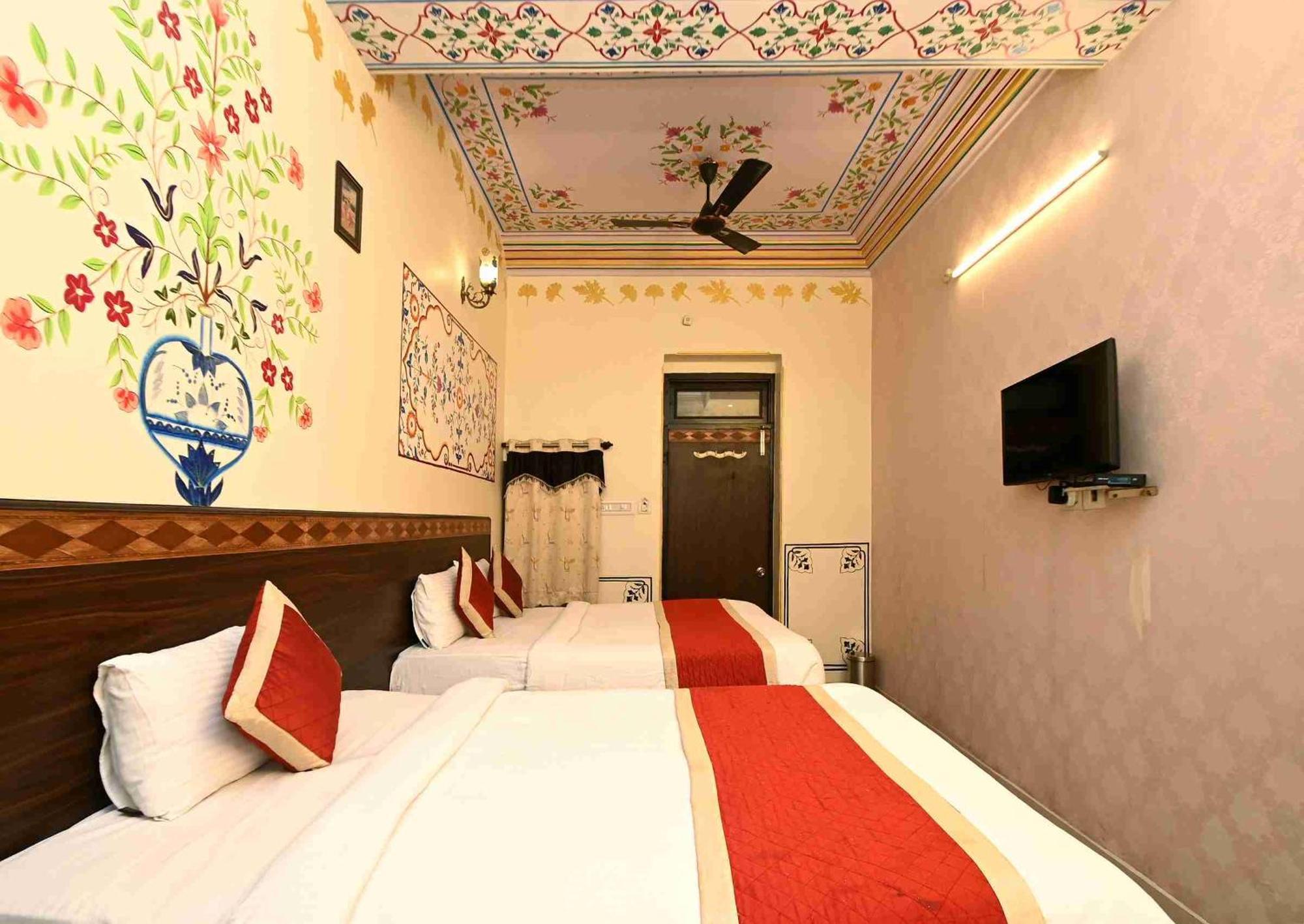 Virasat Mahal Heritage Hotel-Jaipur City Center מראה חיצוני תמונה